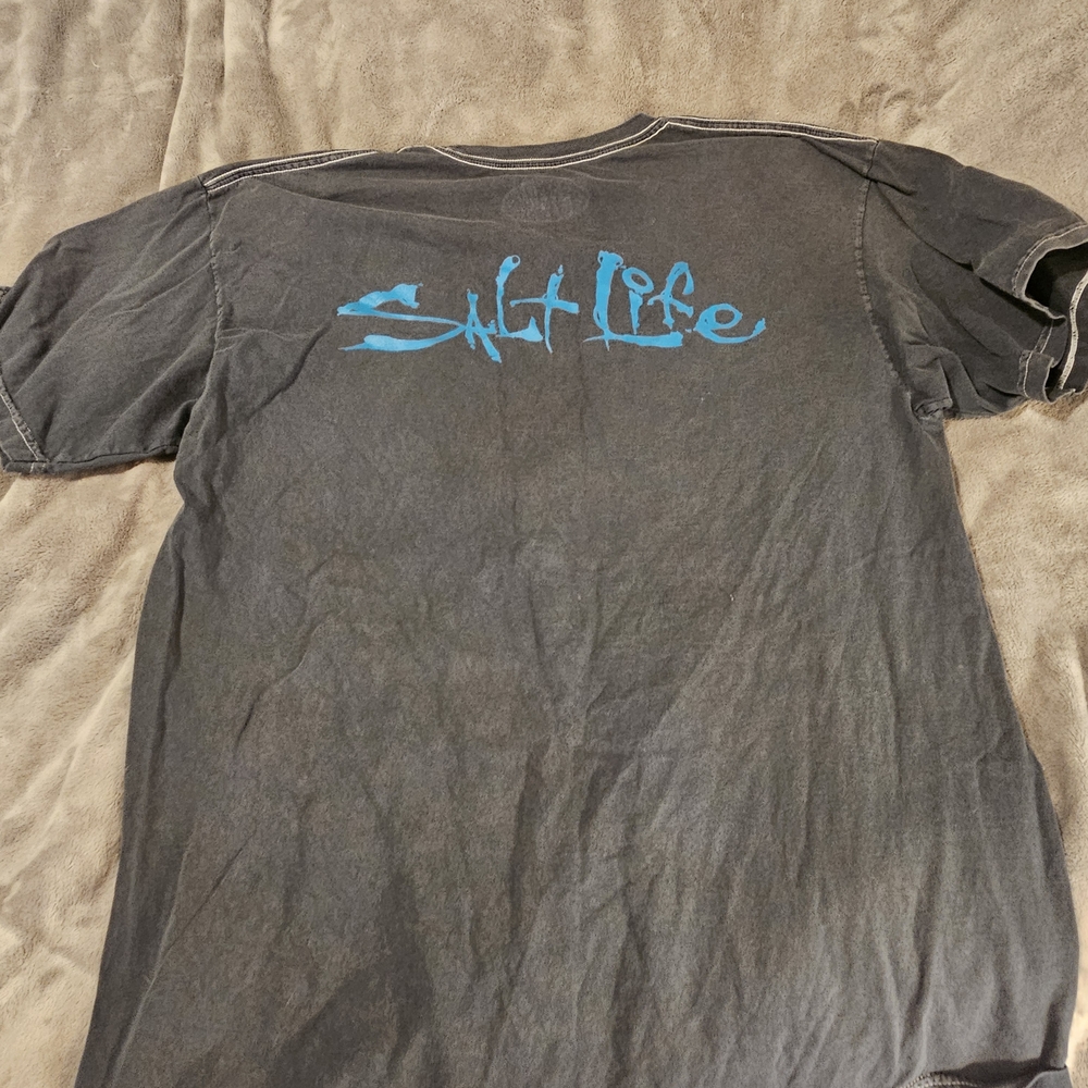 Salt Life Men's Black T-Shirt